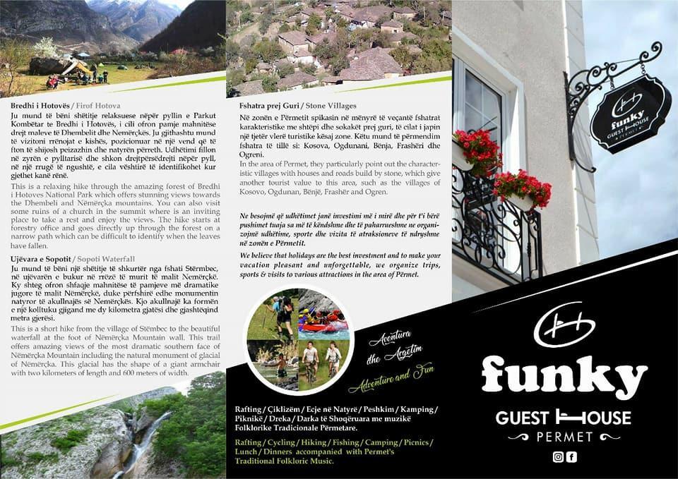 Funky Guest House & Adventures Përmet Екстериор снимка